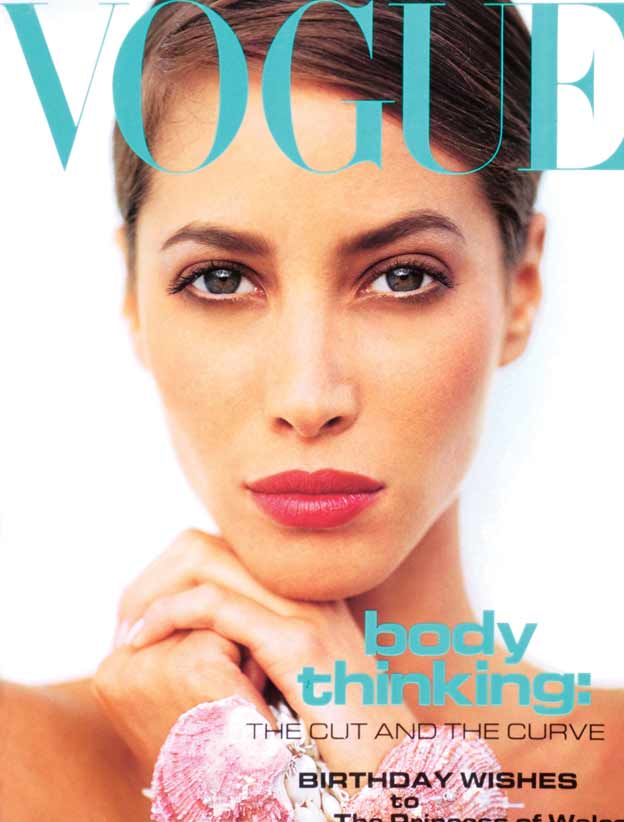 VOGUE'S Covers @Christy Turlington