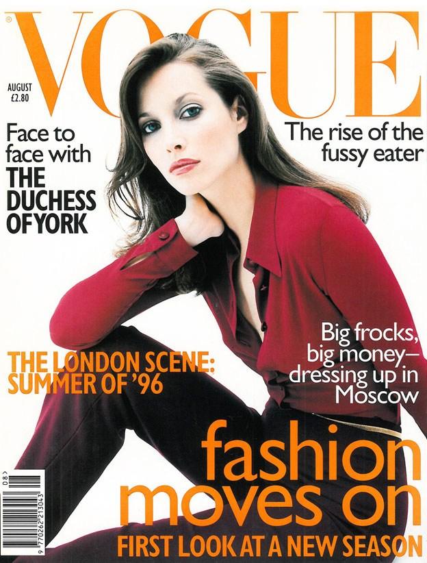 VOGUE'S Covers @Christy Turlington