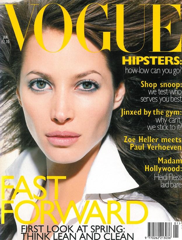 VOGUE'S Covers @Christy Turlington