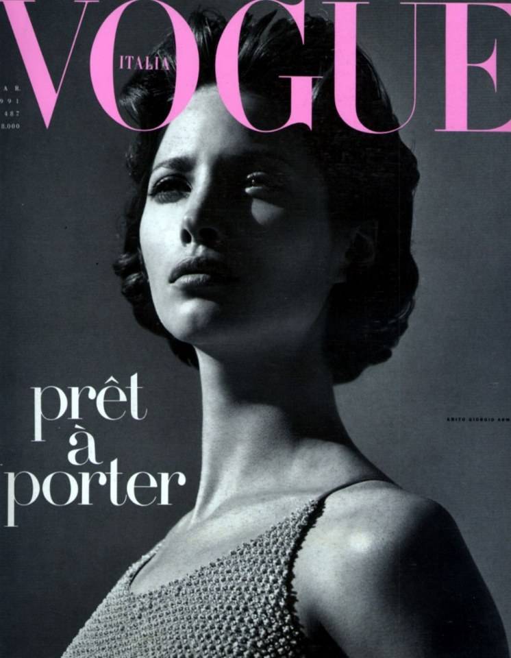 VOGUE'S Covers @Christy Turlington