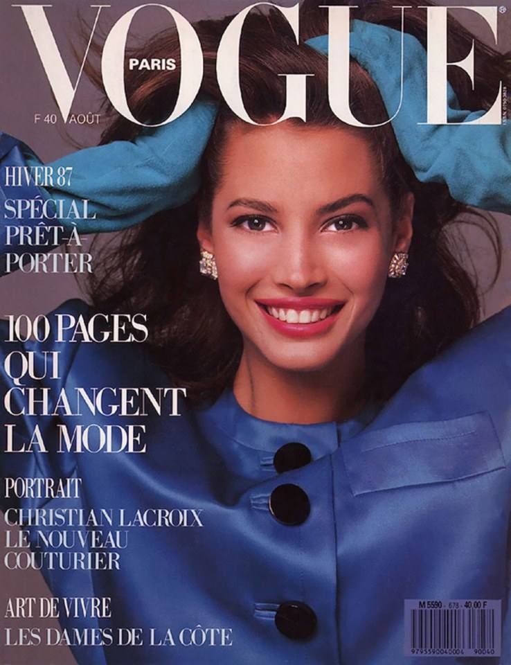 VOGUE'S Covers @Christy Turlington