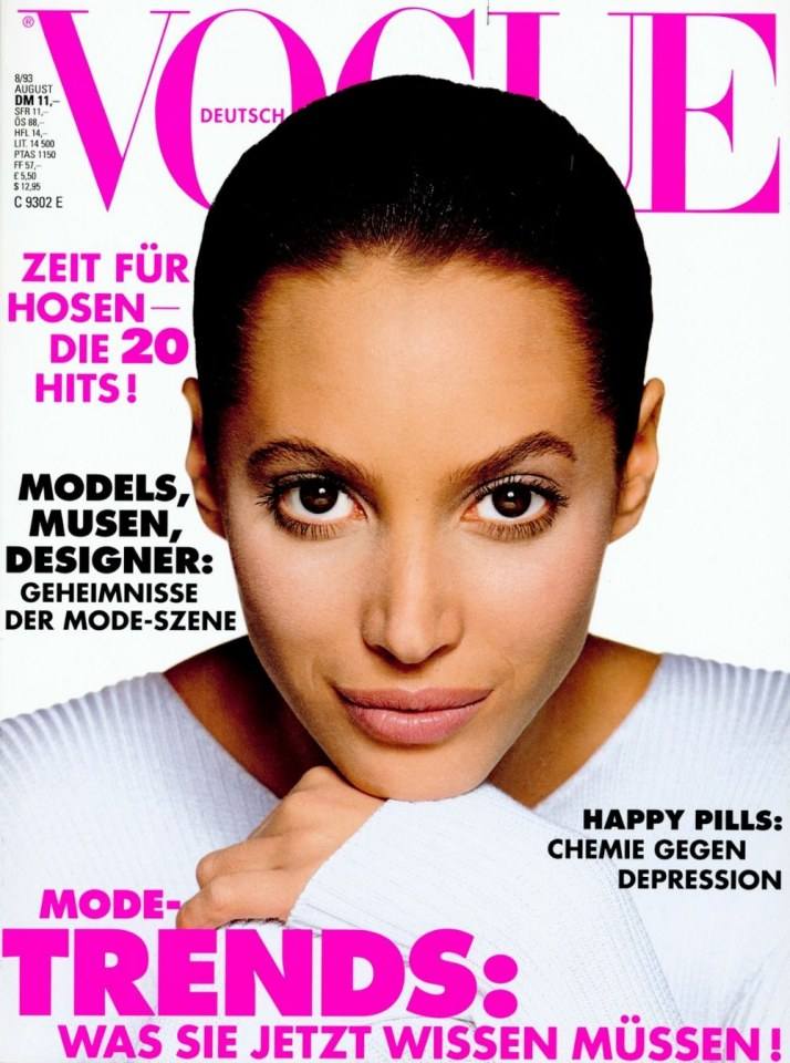 VOGUE'S Covers @Christy Turlington