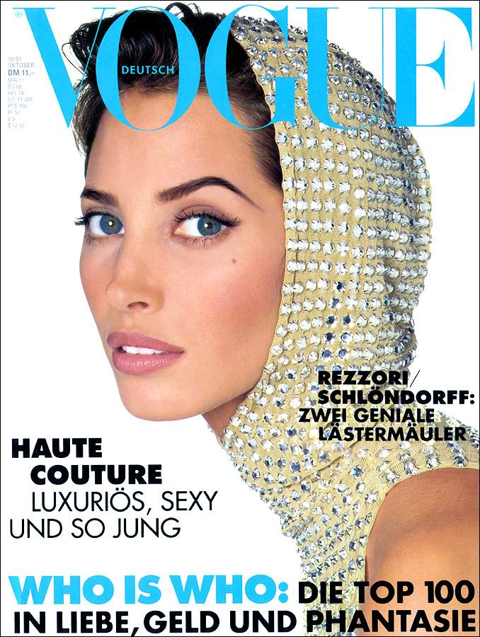 VOGUE'S Covers @Christy Turlington