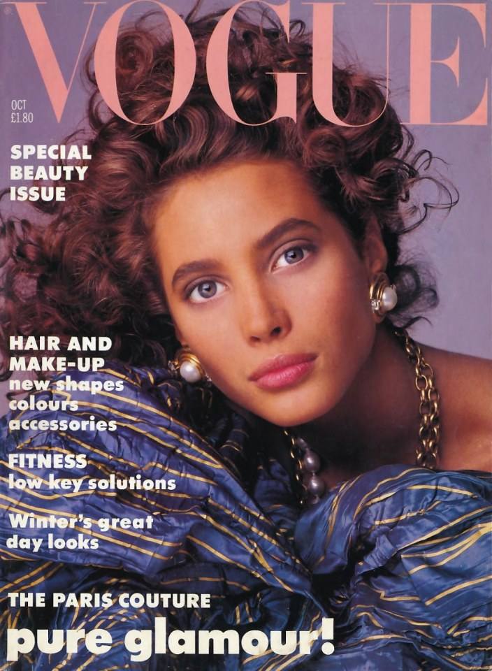 VOGUE'S Covers @Christy Turlington