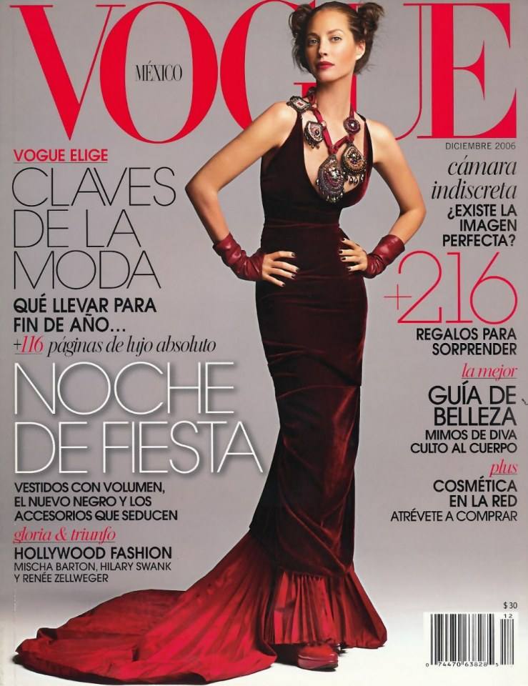 VOGUE'S Covers @Christy Turlington