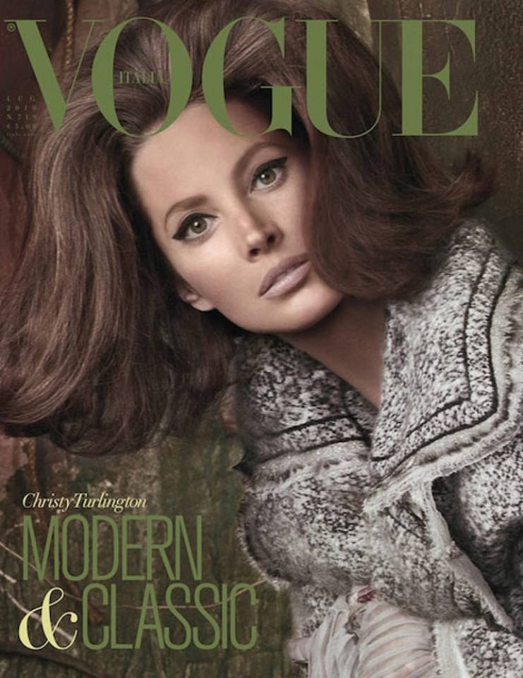 VOGUE'S Covers @Christy Turlington