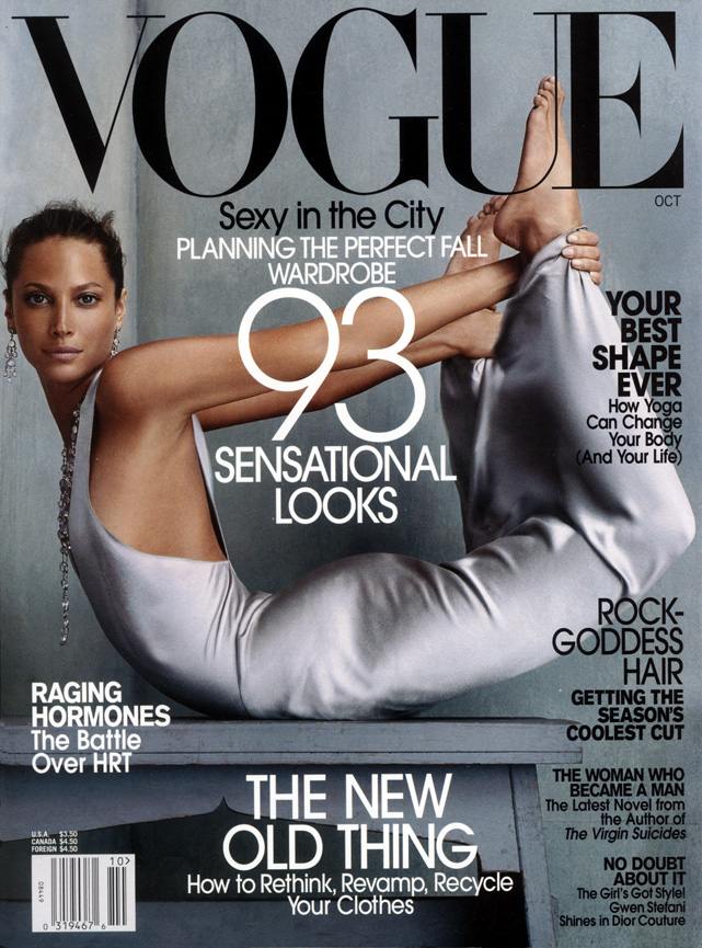 VOGUE'S Covers @Christy Turlington