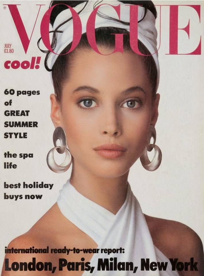 VOGUE'S Covers @Christy Turlington