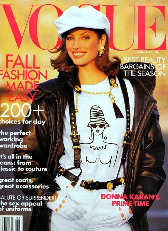 VOGUE'S Covers @Christy Turlington