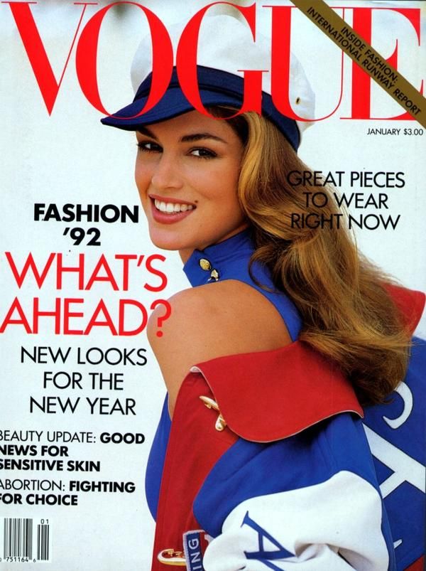 VOGUE'S Covers @Cindy Crawford