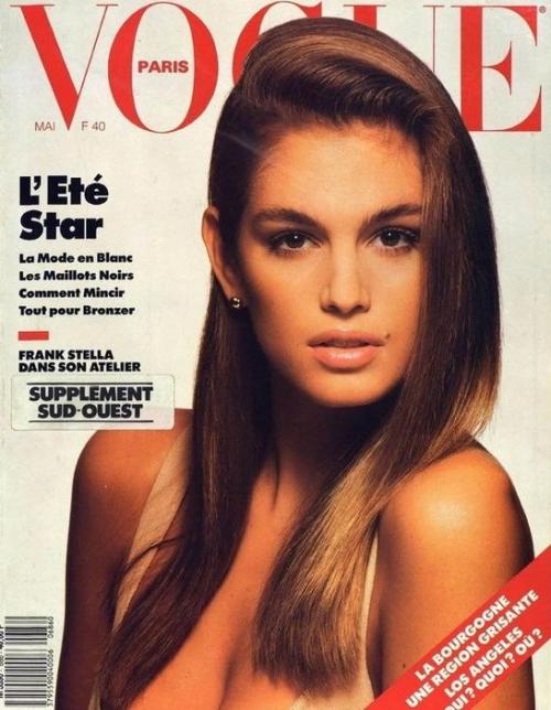 VOGUE'S Covers @Cindy Crawford