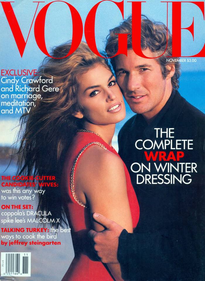 VOGUE'S Covers @Cindy Crawford