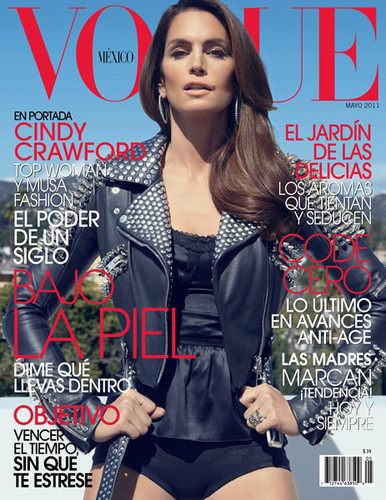 VOGUE'S Covers @Cindy Crawford
