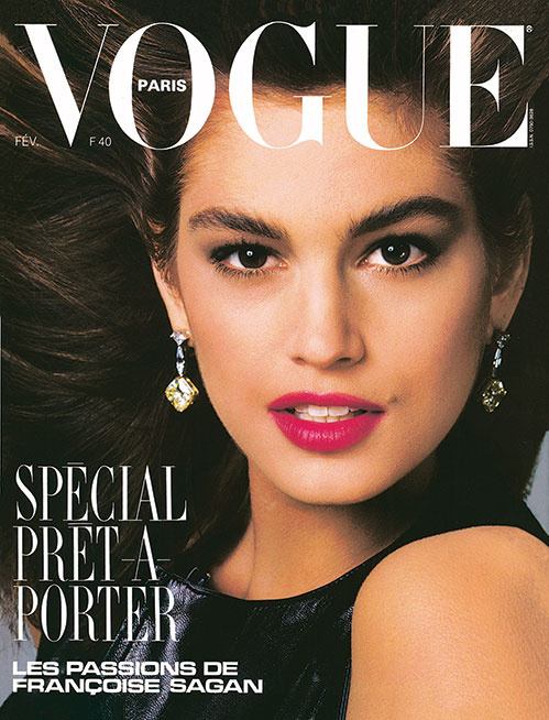 VOGUE'S Covers @Cindy Crawford