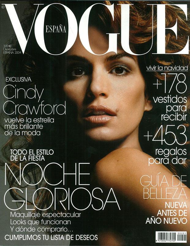 VOGUE'S Covers @Cindy Crawford