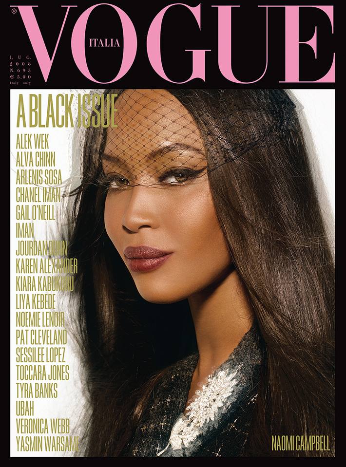 VOGUE'S Covers @Naomi Campbell