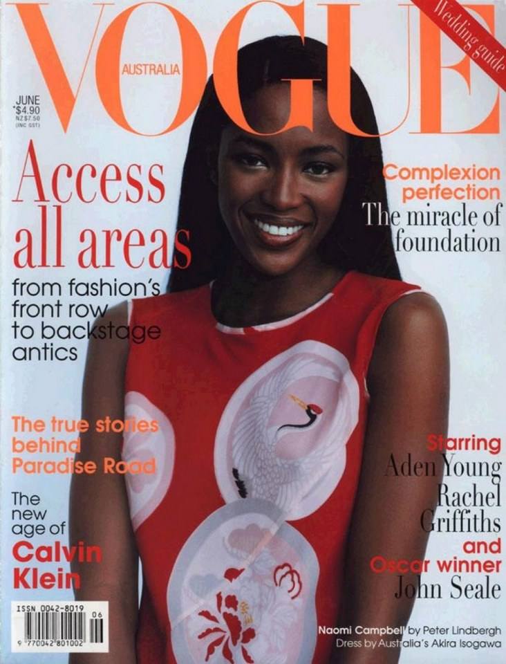 VOGUE'S Covers @Naomi Campbell
