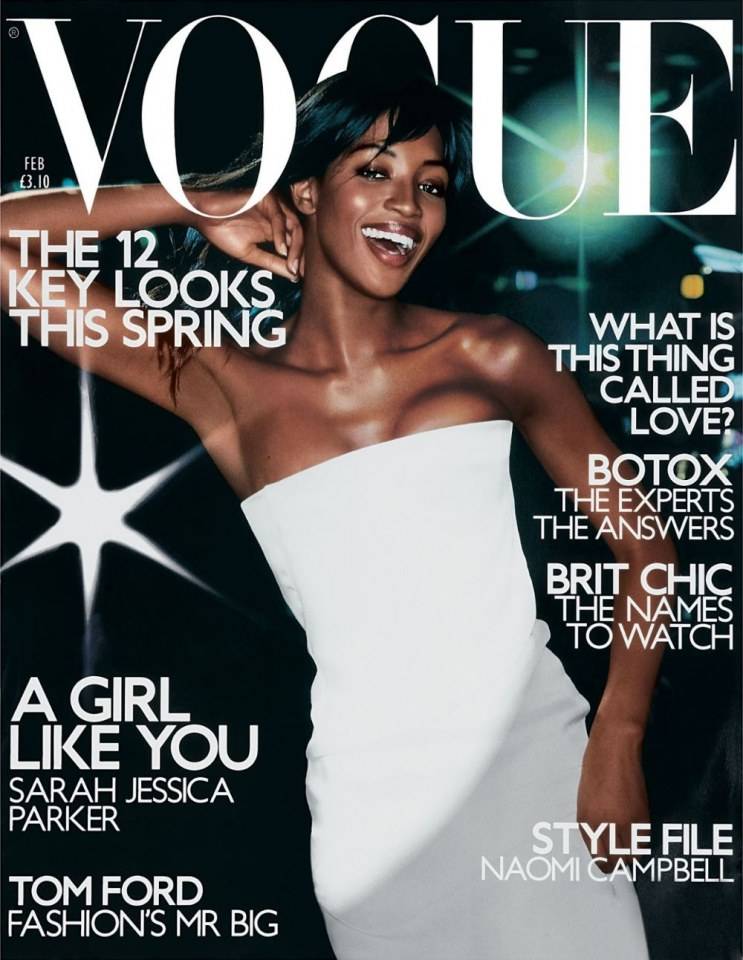 VOGUE'S Covers @Naomi Campbell