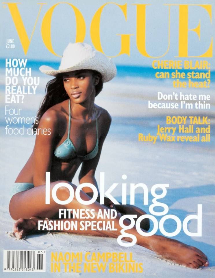 VOGUE'S Covers @Naomi Campbell