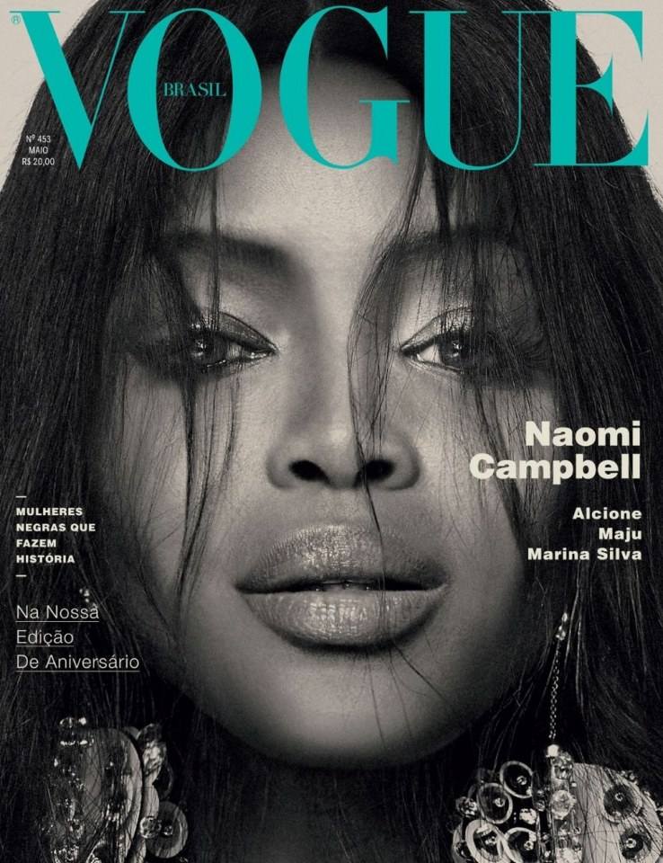 VOGUE'S Covers @Naomi Campbell