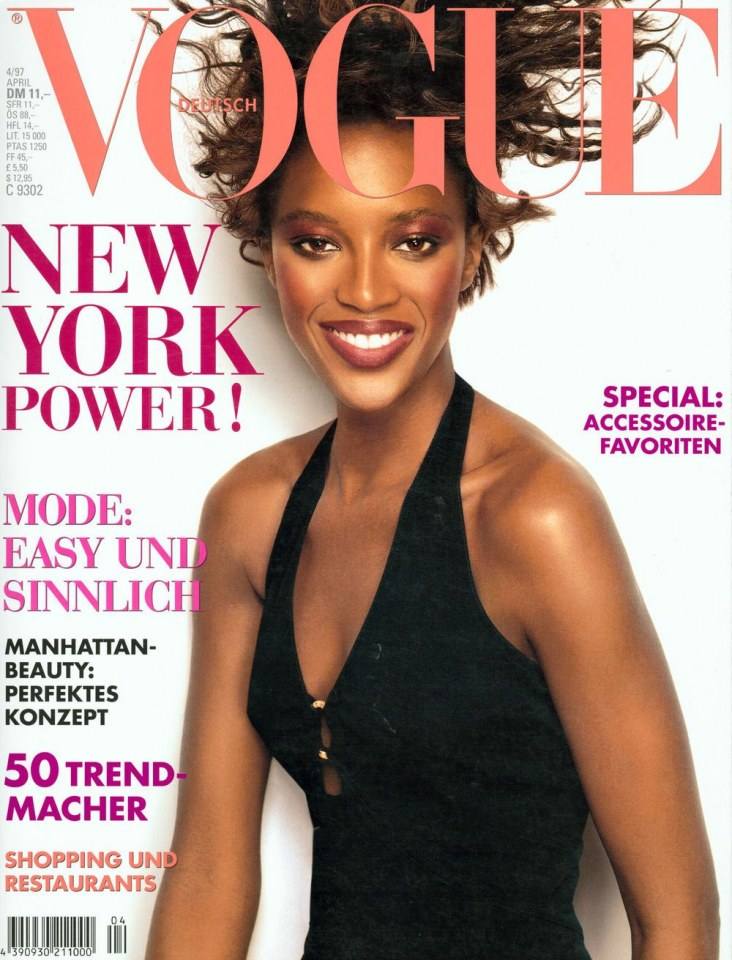 VOGUE'S Covers @Naomi Campbell