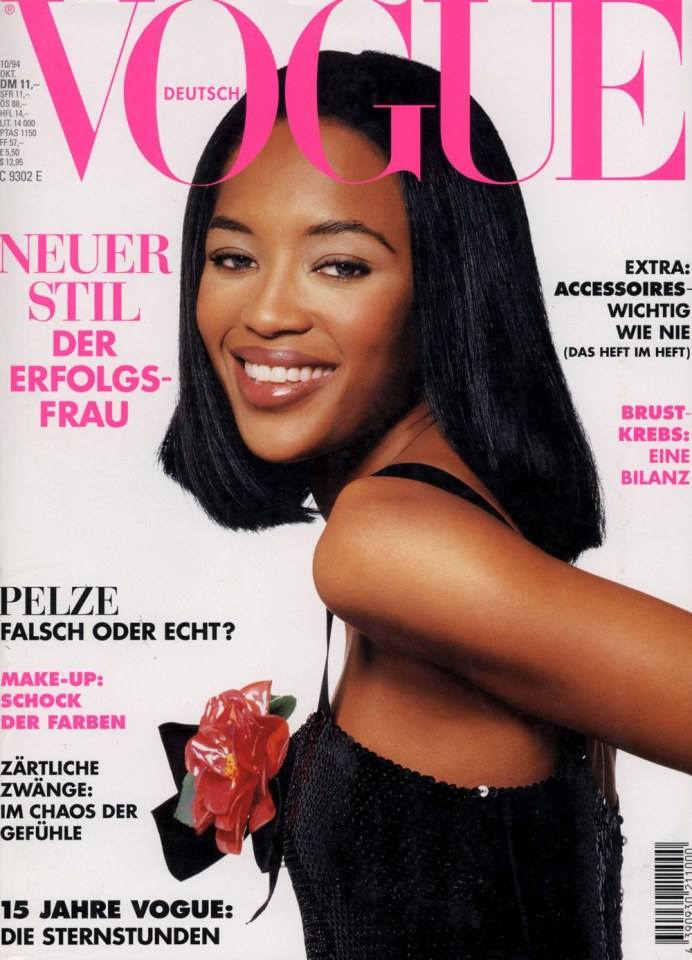 VOGUE'S Covers @Naomi Campbell