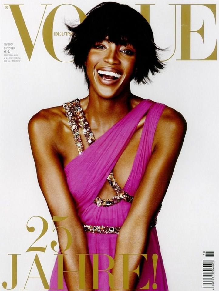 VOGUE'S Covers @Naomi Campbell
