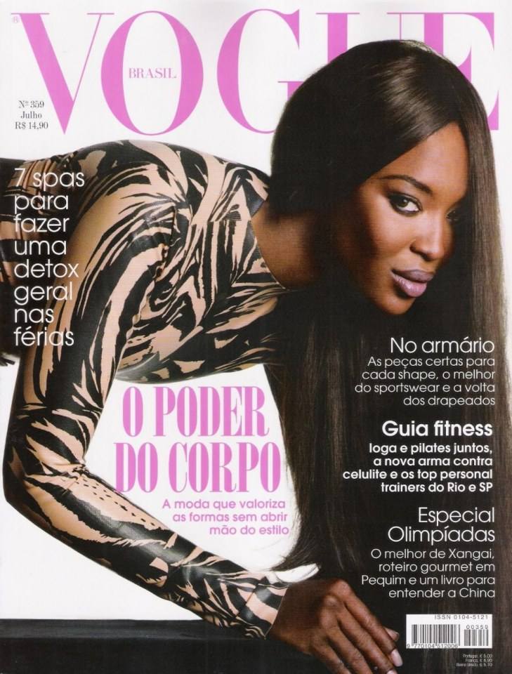 VOGUE'S Covers @Naomi Campbell