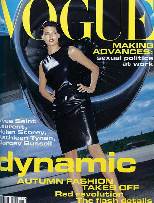 VOGUE'S Covers @Linda Evangelista