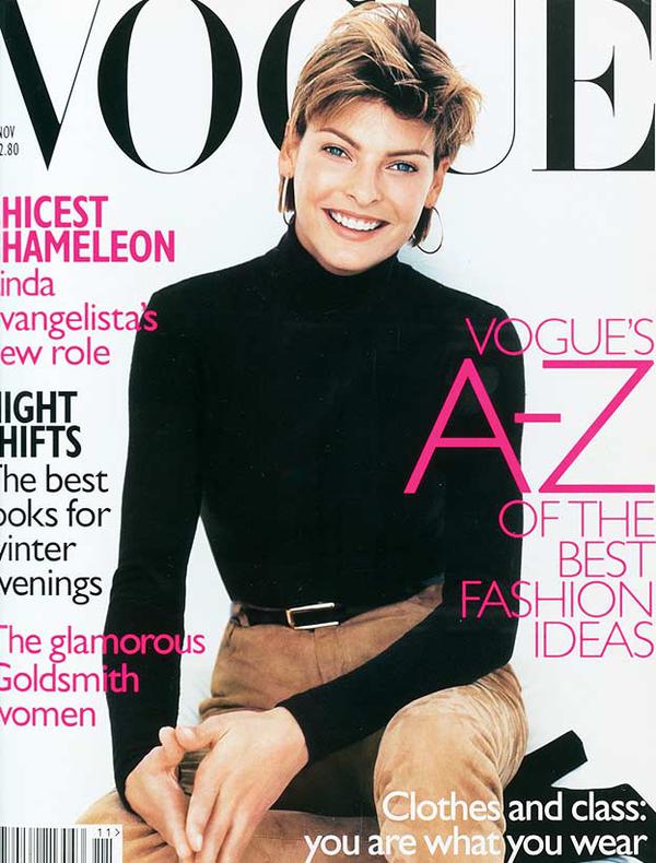 VOGUE'S Covers @Linda Evangelista