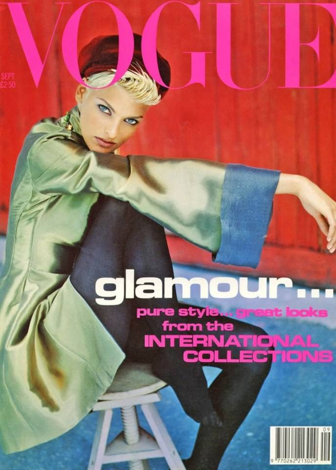 VOGUE'S Covers @Linda Evangelista
