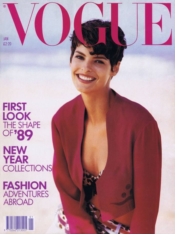 VOGUE'S Covers @Linda Evangelista
