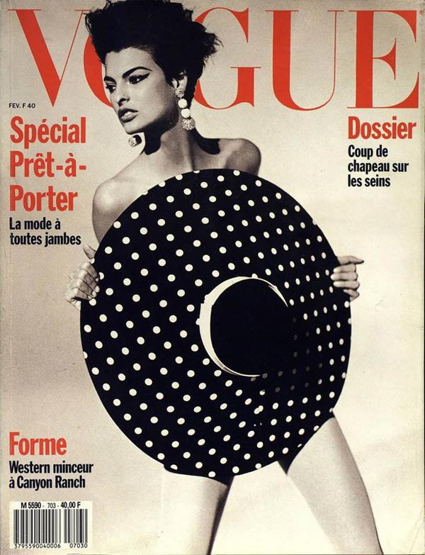 VOGUE'S Covers @Linda Evangelista