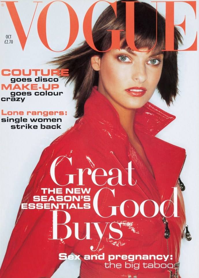 VOGUE'S Covers @Linda Evangelista