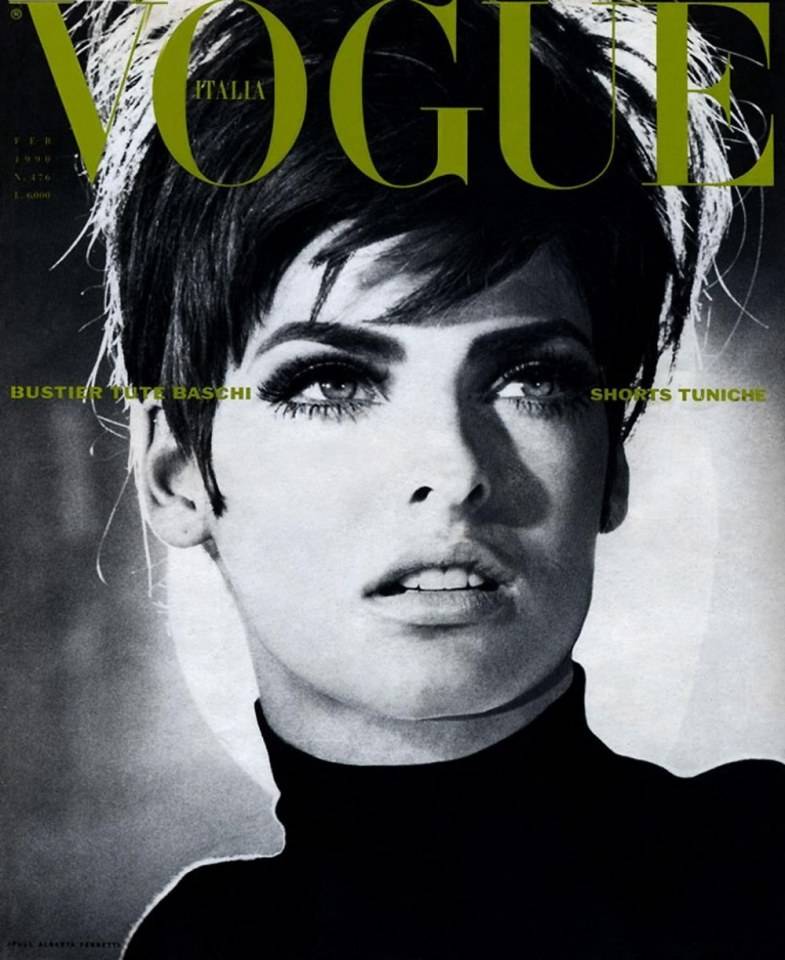 VOGUE'S Covers @Linda Evangelista
