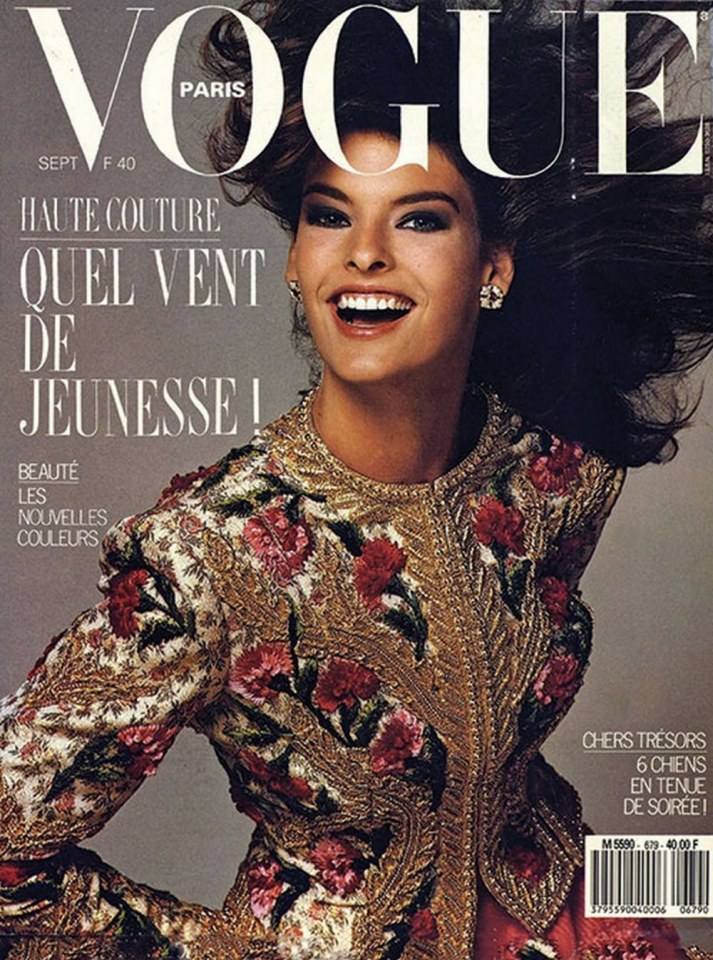 VOGUE'S Covers @Linda Evangelista