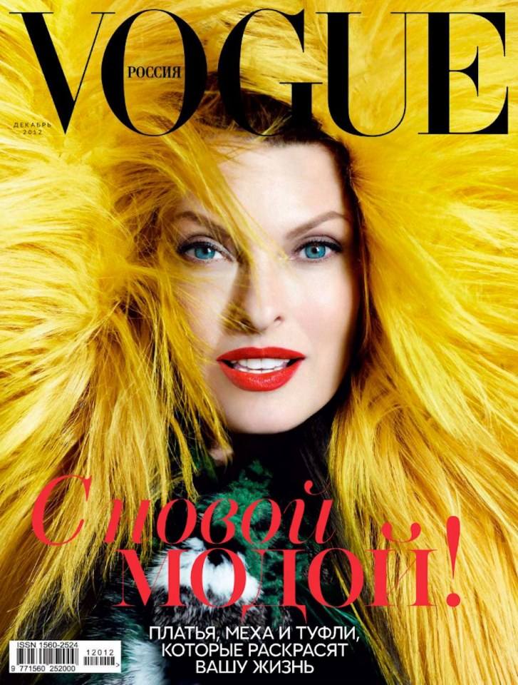 VOGUE'S Covers @Linda Evangelista