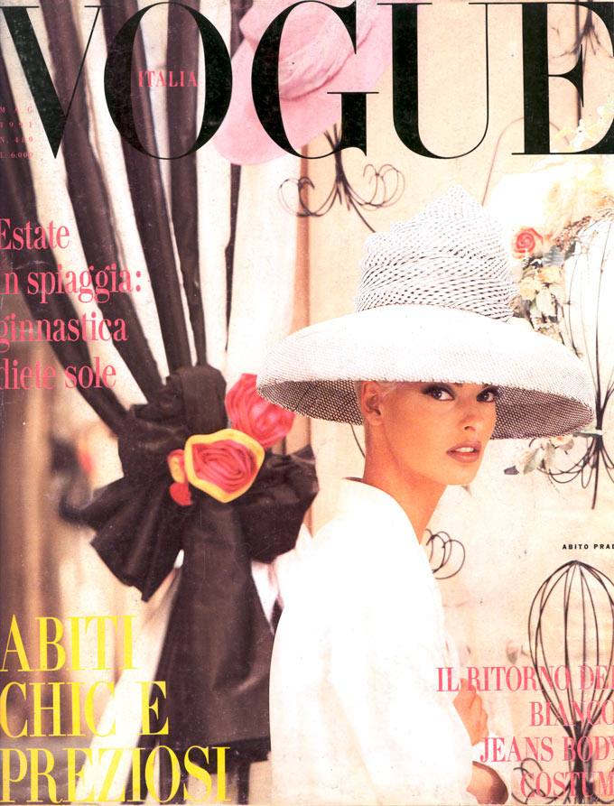 VOGUE'S Covers @Linda Evangelista