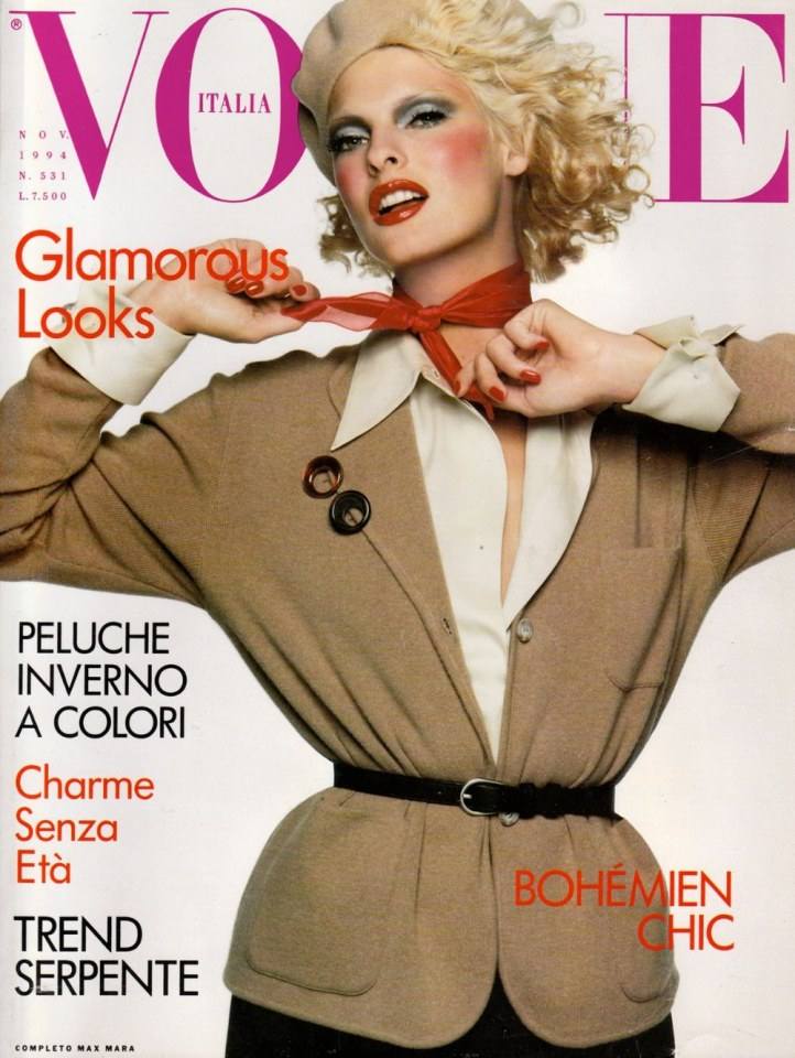 VOGUE'S Covers @Linda Evangelista