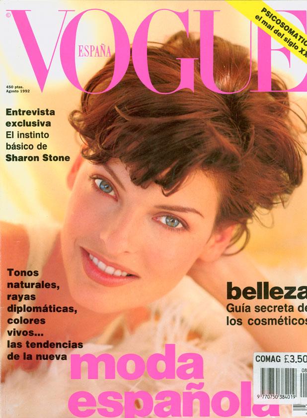 VOGUE'S Covers @Linda Evangelista
