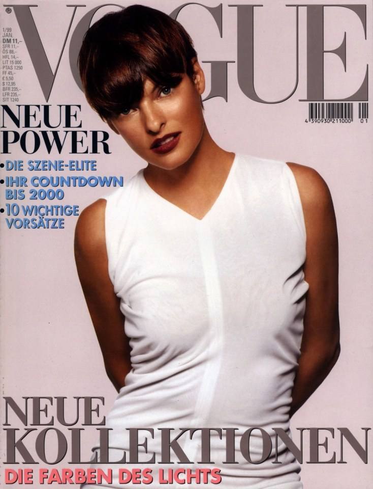 VOGUE'S Covers @Linda Evangelista