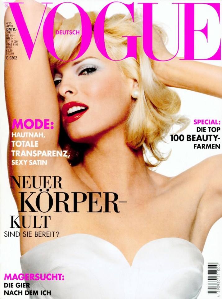 VOGUE'S Covers @Linda Evangelista