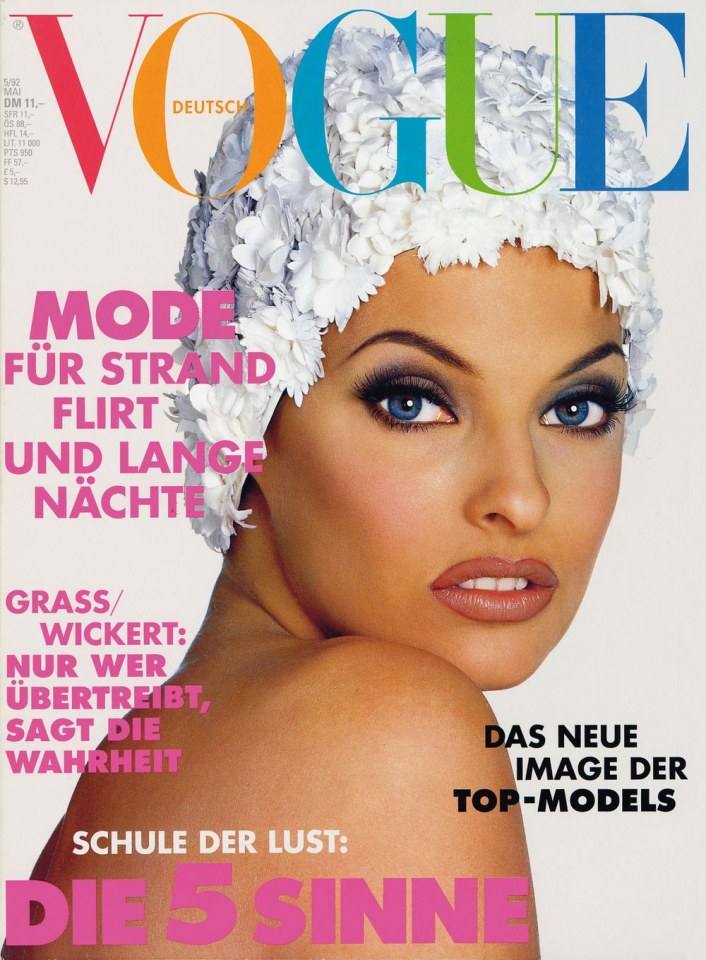 VOGUE'S Covers @Linda Evangelista