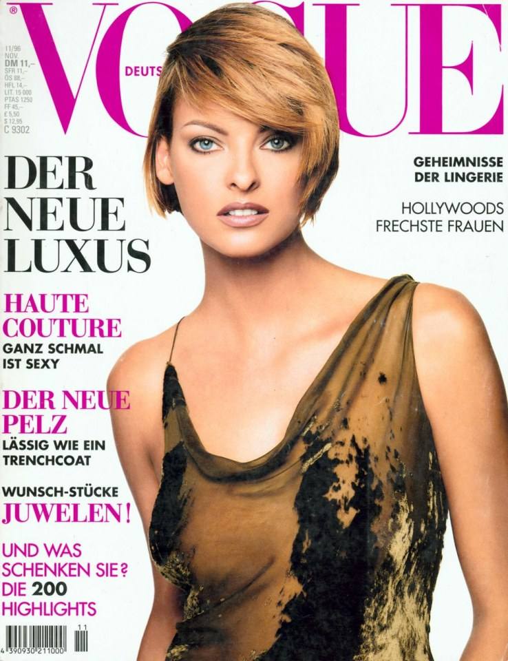 VOGUE'S Covers @Linda Evangelista
