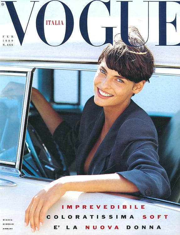 VOGUE'S Covers @Linda Evangelista