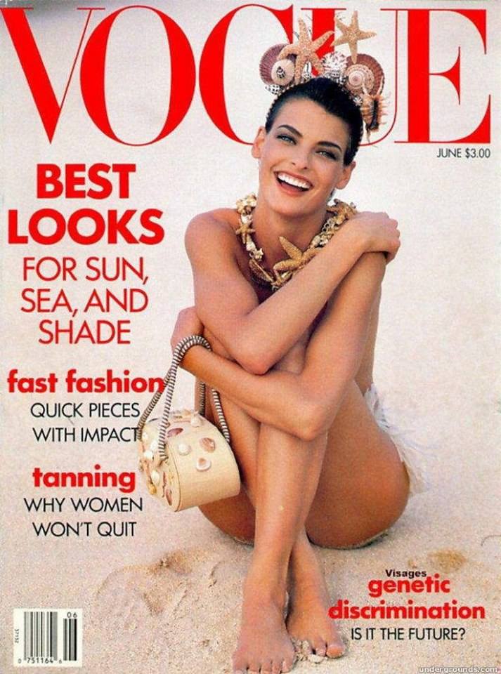 VOGUE'S Covers @Linda Evangelista
