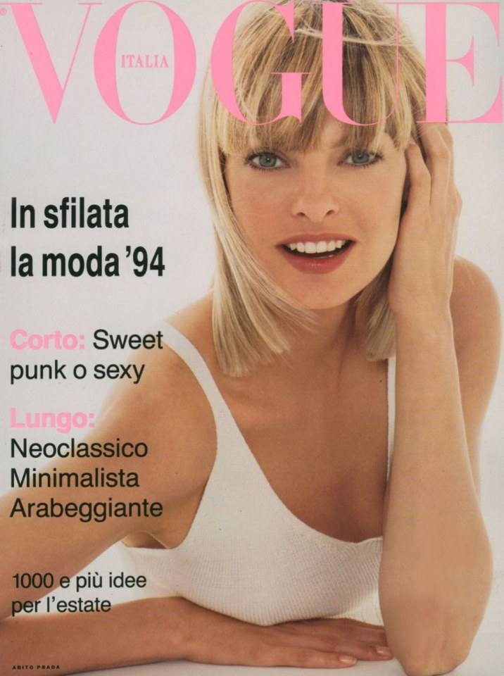 VOGUE'S Covers @Linda Evangelista
