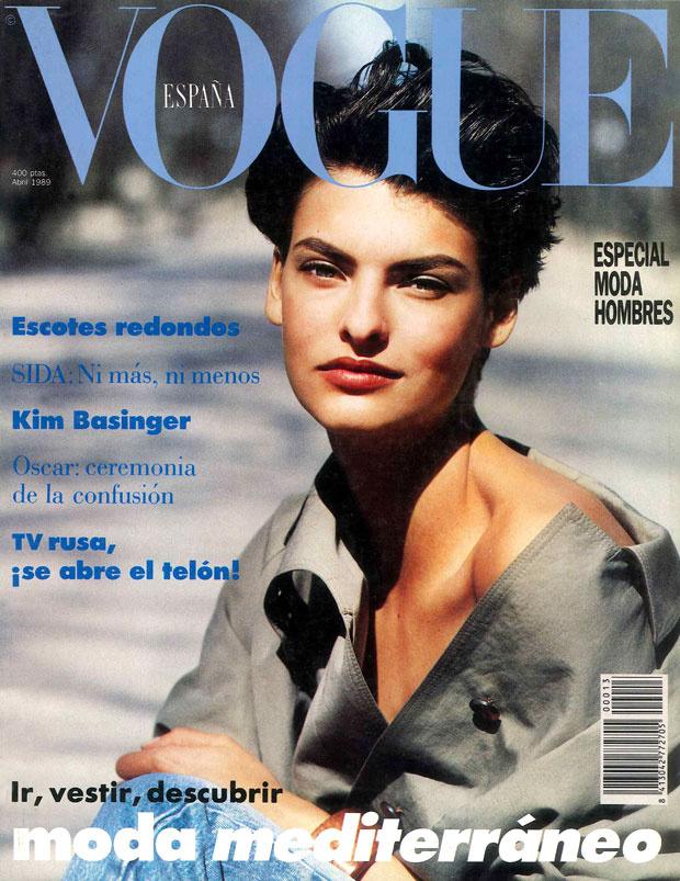 VOGUE'S Covers @Linda Evangelista