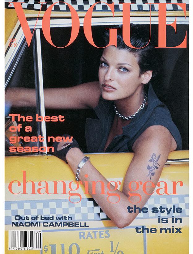 VOGUE'S Covers @Linda Evangelista