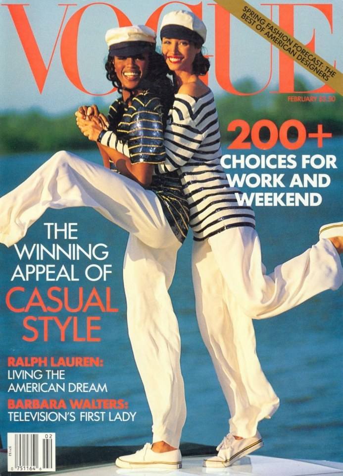 VOGUE'S Covers @Supermodels icons